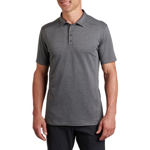 KUHL Men's AirKuhl Polo Shirt Carbon
