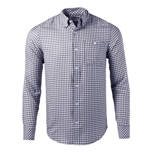 Mountain Khakis Men's Passport EC Long Sleeve Shirt Coal_991