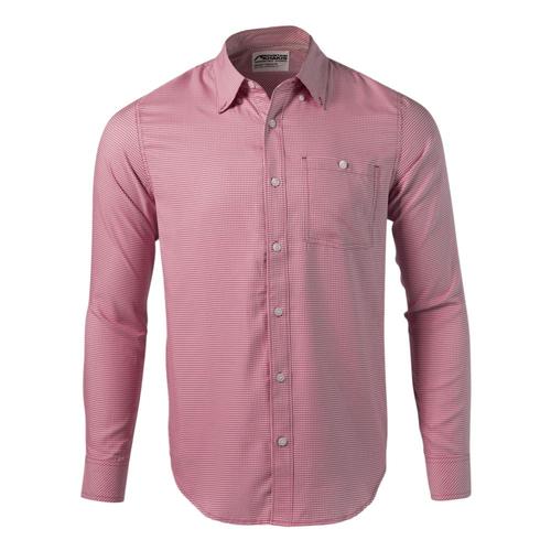 Mountain Khakis Men's Passport EC Long Sleeve Shirt Sumac_973
