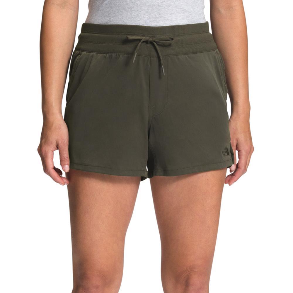 The North Face Women's Aphrodite Motion Shorts - 4in Inseam TAUPEGREEN_21L