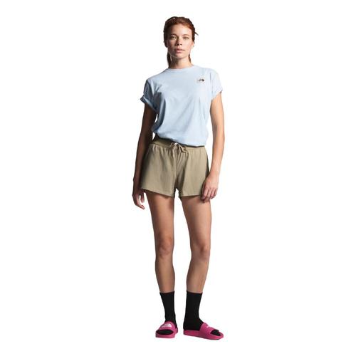 The North Face Women's Aphrodite Motion Shorts - 6in Beige_zdl