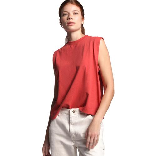 The North Face Women's Woodside Hemp Tank Red_pkb