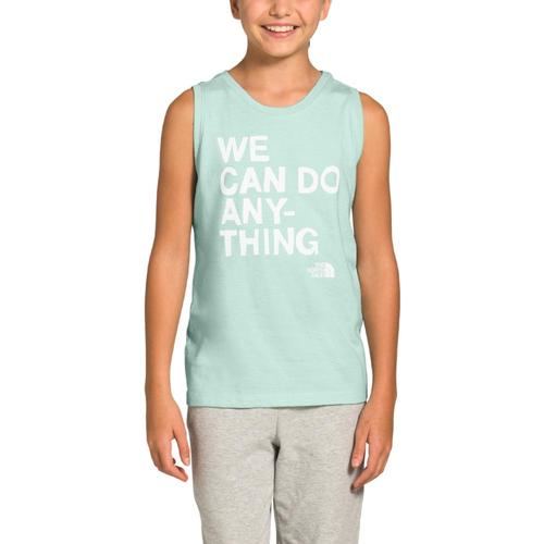 The North Face Girls Tri-Blend Tank Cstgrn_kl7