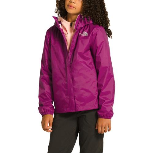 The North Face Girls Resolve Reflective Jacket Purple_zdn