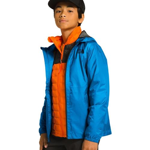 The North Face Kids Zipline Rain Jacket Clblue_w8g