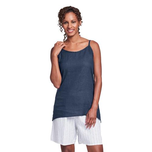 FLAX Women's Generous Late Night Cami Bluenight