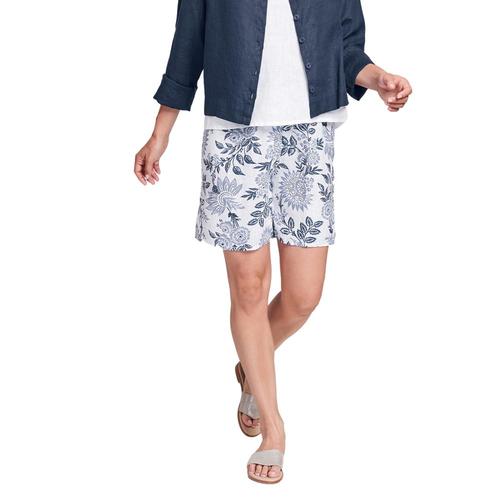 FLAX Women's Box'd Up Shorts Bluenightflr