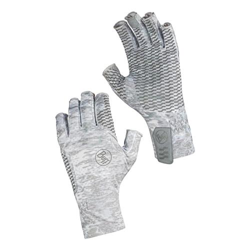 BUFF Original Aqua Gloves Small - Camo White Pelacwhite