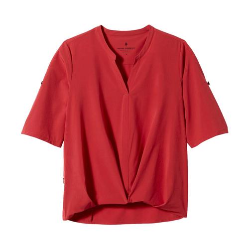 Royal Robbins Women's Spotless Traveler Short Sleeve Shirt Chrysnthm_627