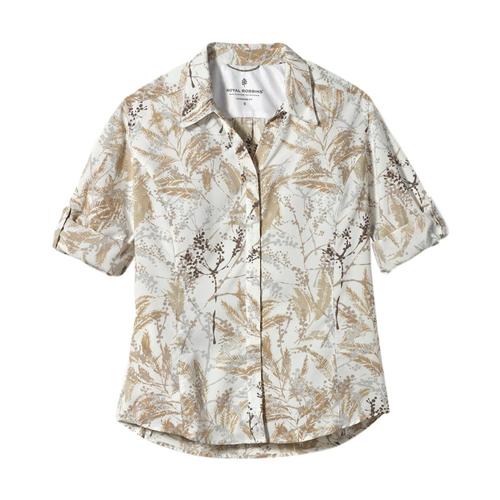 Royal Robbins Women's Expedition Print 3/4 Sleeve Shirt Grain_27