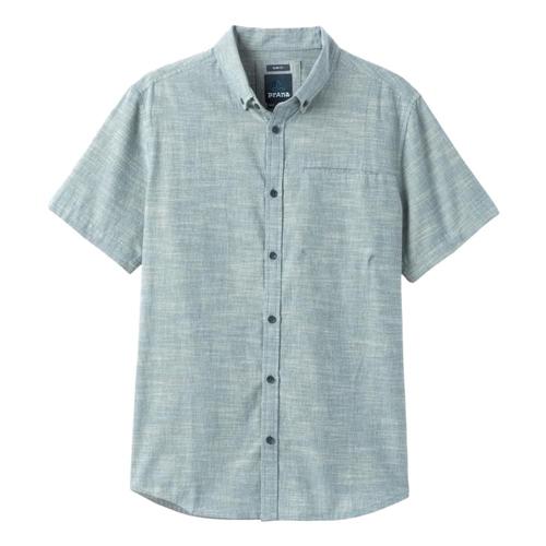prAna Men's Agua Shirt - Slim Atlantic