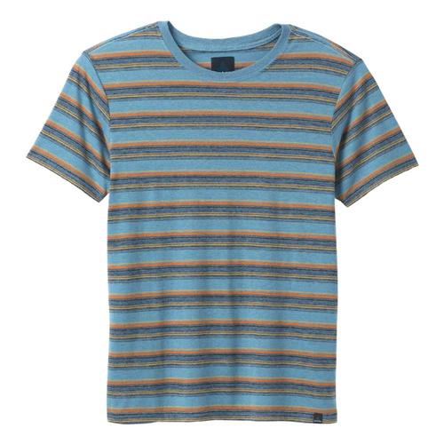prAna Men's Dustin Short Sleeve Crew Duskyskies