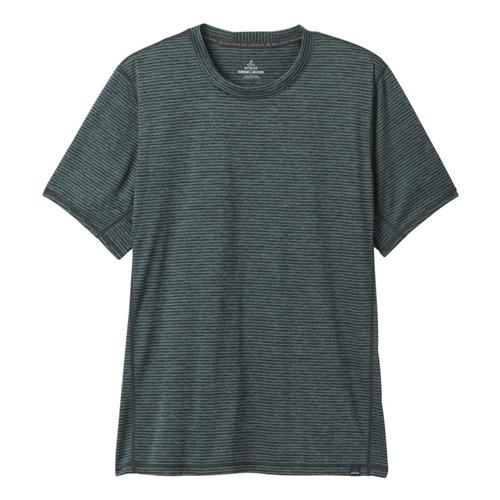 prAna Men's Hardesty Short Sleeve Shirt Blackout
