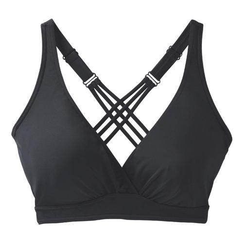 prAna Women's Kayana D-Cup Bikini Top Black