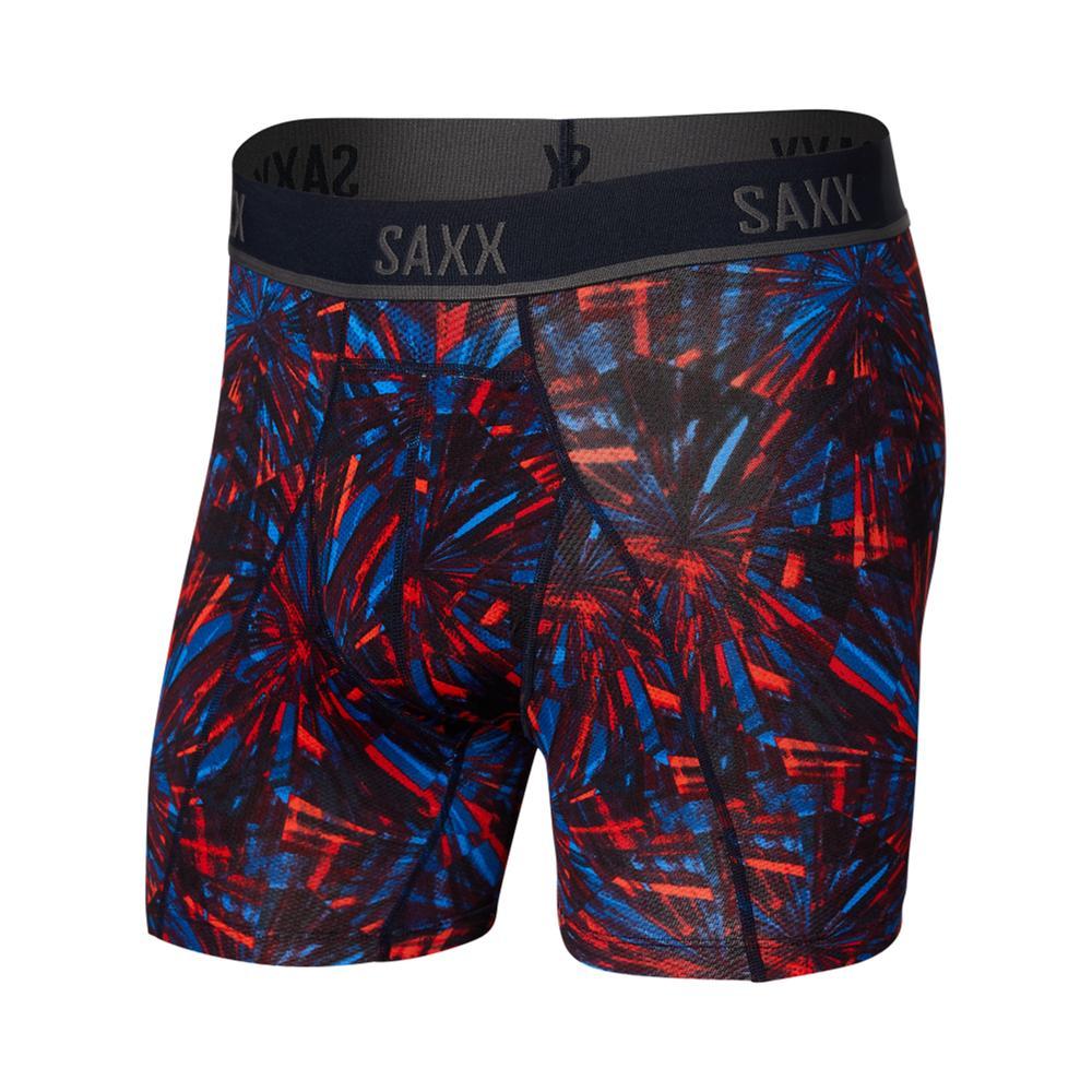 SAXX Men's Kinetic Light-Compression Mesh Boxer Briefs FIREWO_WFM