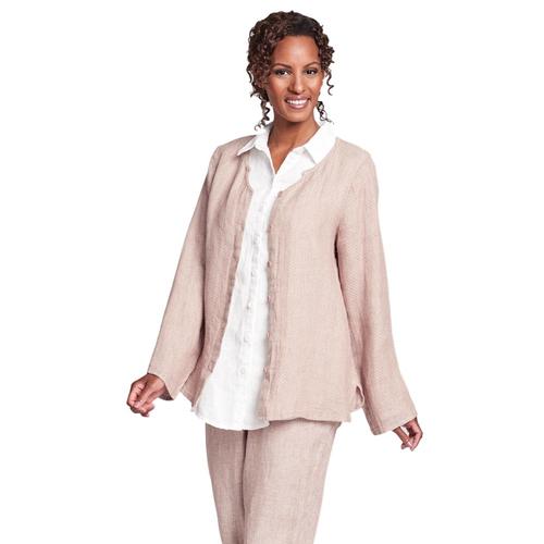 FLAX Women's Observation Blouse Blushstitch
