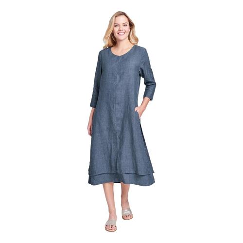 FLAX Women's Encore Dress Denimdye