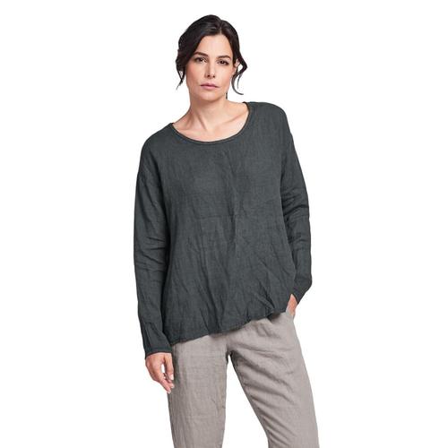 FLAX Women's Lunar Top Fadedblack