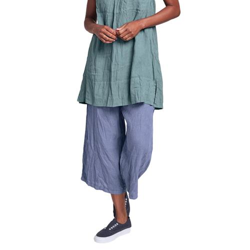 FLAX Women's Urban Crop Pants Indigo