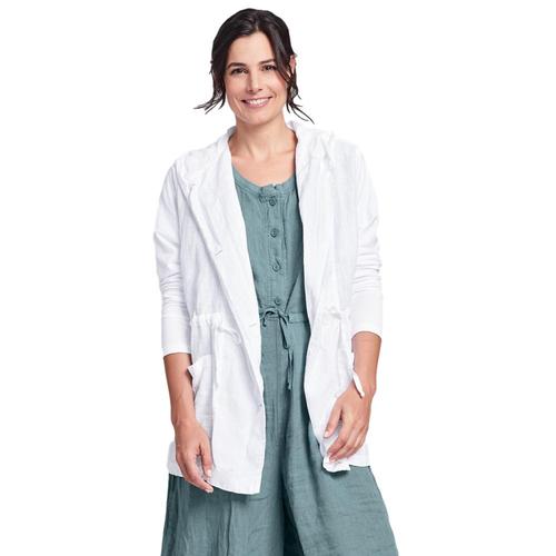 FLAX Women's Boardwalk Jacket White