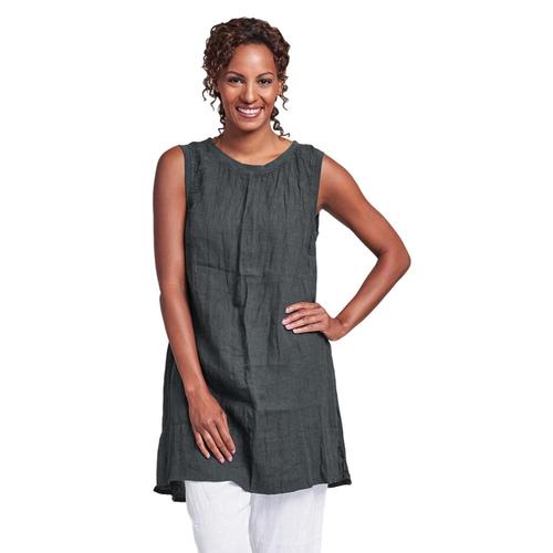 FLAX Women's Roadie Tunic Fadedblack