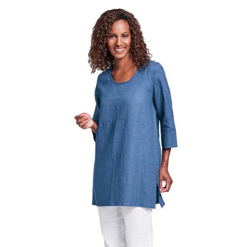 FLAX Women's Tranquil Pullover Ocean
