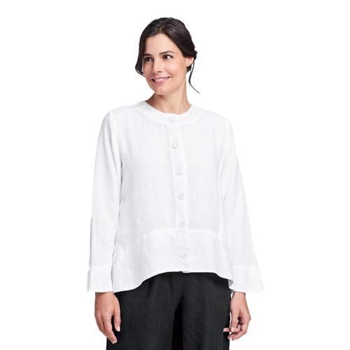 FLAX Women's Contour Jacket White