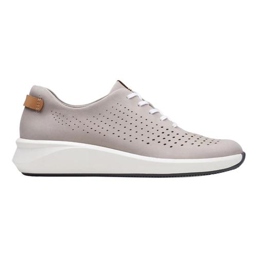 Clarks Women's Un Rio Tie Shoes Stonenbk