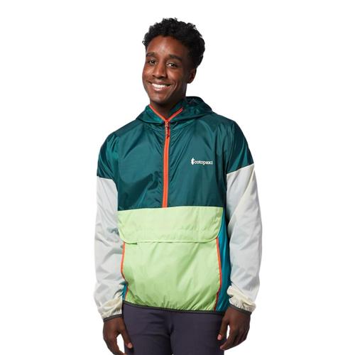 Cotopaxi Men's Teca Half-Zip Windbreaker Everglades
