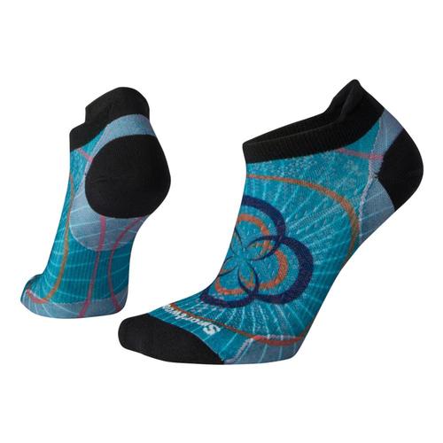 Smartwool Women's PhD Cycle Ultra Light Print Micro Socks Alblue_b25