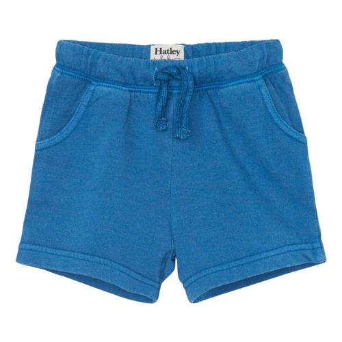 Hatley Moroccan Blue Baby Cotton Shorts Mrcnblue