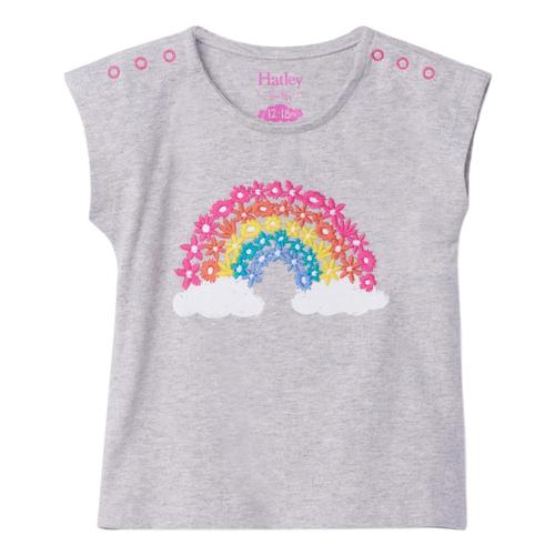 Hatley Magical Rainbow Baby Tee Athltgry