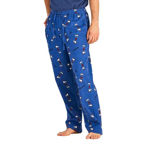 Life is Good Men's Gull Print Classic Sleep Pants Vintblue