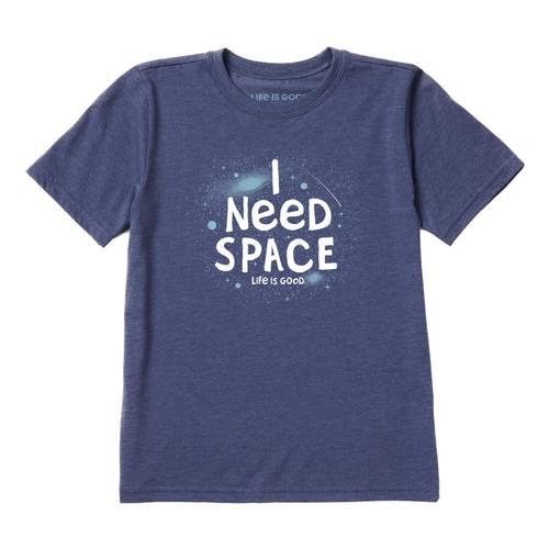 Life is Good Boys I Need Space Cool Tee Drkblue