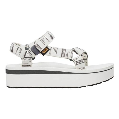 Teva WomenÕs Flatform Universal Sandals Chrawht_cbwht