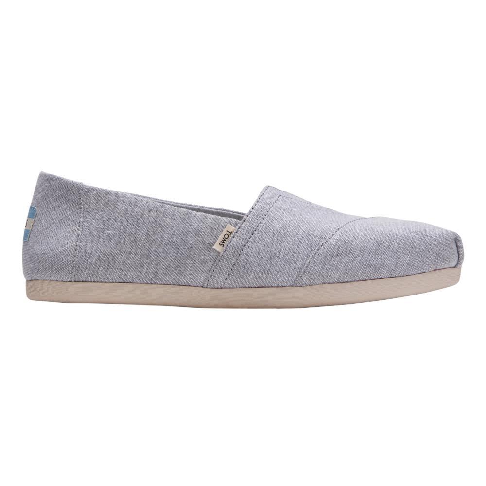 toms drizzle grey canvas espadrilles