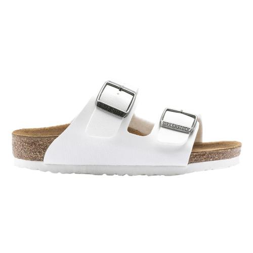 Birkenstock Girls Arizona Sandals White
