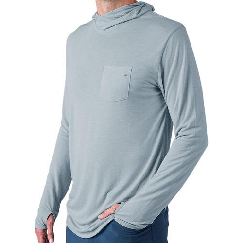 Free Fly Men's Bamboo Lightweight Hoody Caysblue111