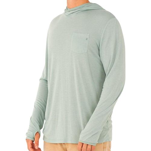 Free Fly Men's Bamboo Lightweight Hoody Seaglass112