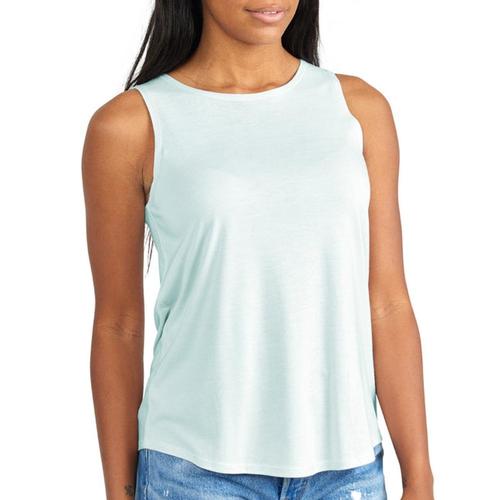 Free Fly Women's Bamboo Highline Tank Glacie_403