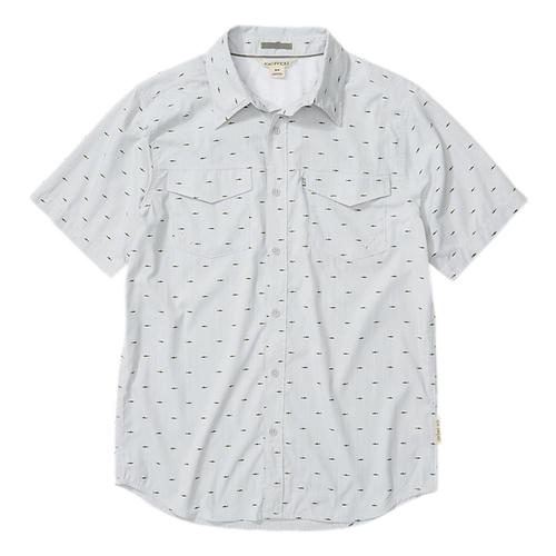 ExOfficio Men's Estacado Short Sleeve Shirt Oyster_7307