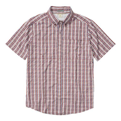 ExOfficio Men's Sailfish Short Sleeve Shirt Redwd_3232