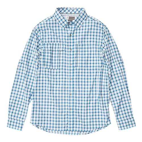 ExOfficio Men's BugsAway Halo Long Sleeve Shirt Clrblue_5440
