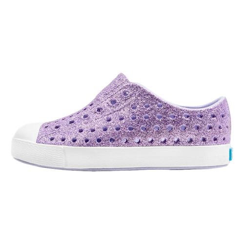 Native Toddler Jefferson Bling Shoes Purple