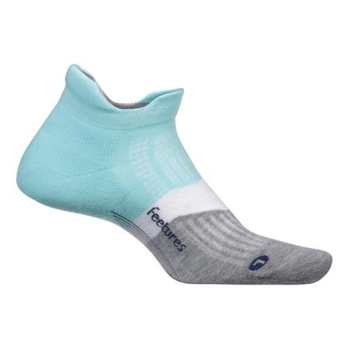 Feetures Elite Max Cushion No Show Tab Socks Puristblue