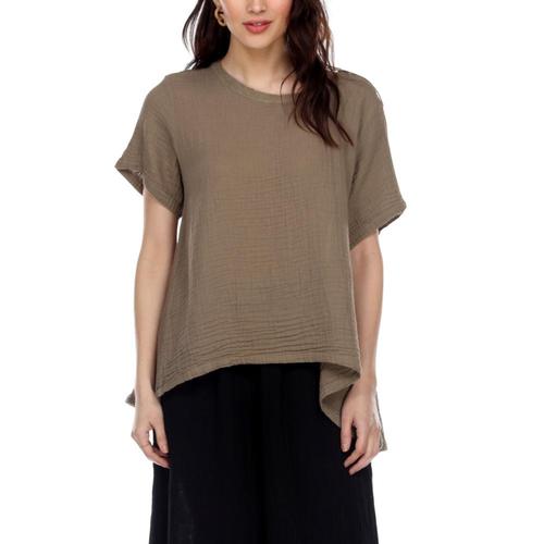 Honest Cotton Women's Tuscan Top Taupe
