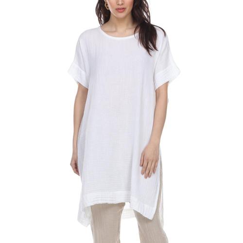 Honest Cotton Women's Laguna Tunic White