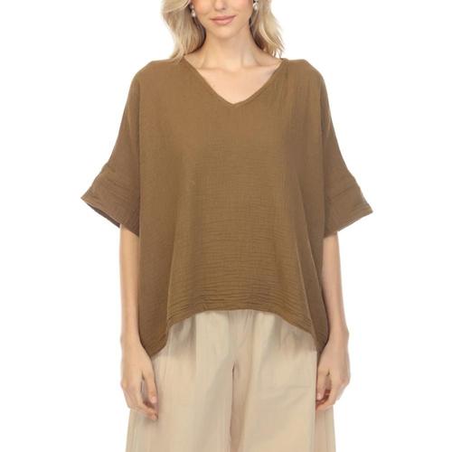 Honest Cotton Women's Kennedy Tunic Cacao