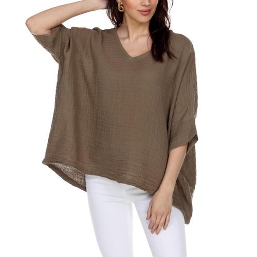 Honest Cotton Women's Kennedy Tunic Taupe