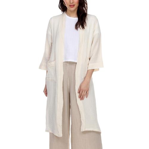 Honest Cotton Women's Jordan Jacket Cream